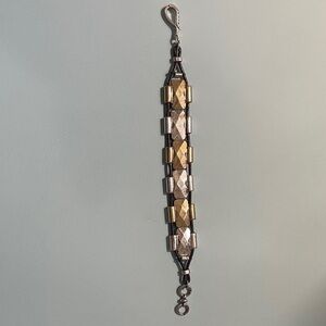 Lucky Brand Gold and Silver Geometric Bracelet